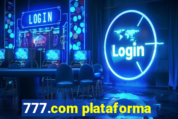 777.com plataforma